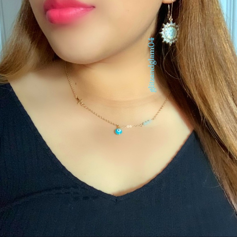 Dainty Evil Eye Necklace 🧿